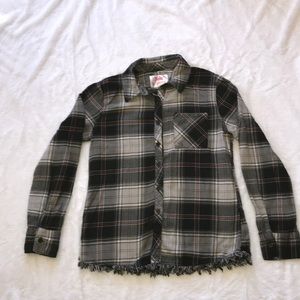 Justice Plaid flannel